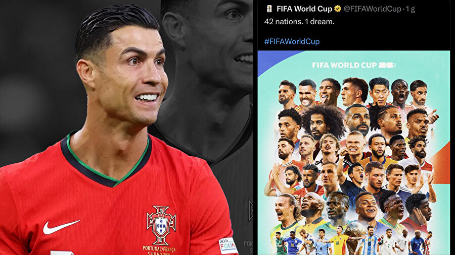 FIFA ile Ronaldo arasında gerilim! Dünya Kupası posteri krize sebep oldu | En-Nesyri detayı dikkat çekti