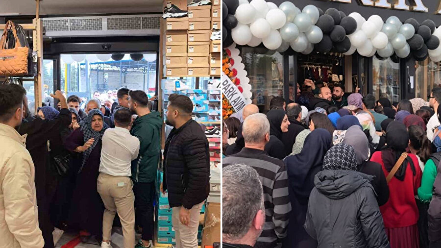 Mağaza açılışı İnegöl’de izdiham oluşturdu.