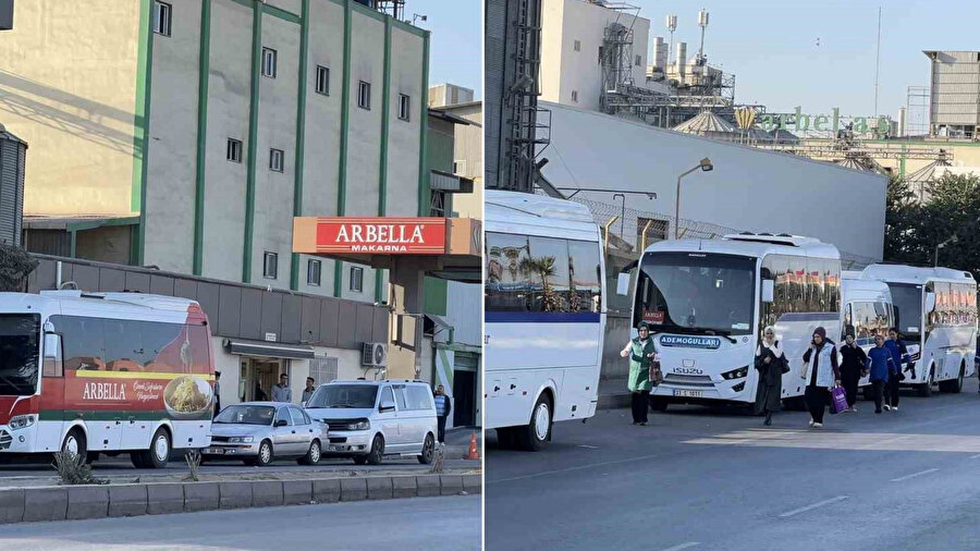 11 işçi hastaneye kaldırıldı