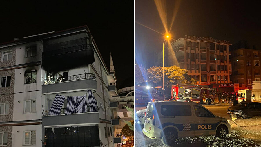 Ankara’da 4 katlı binada patlama