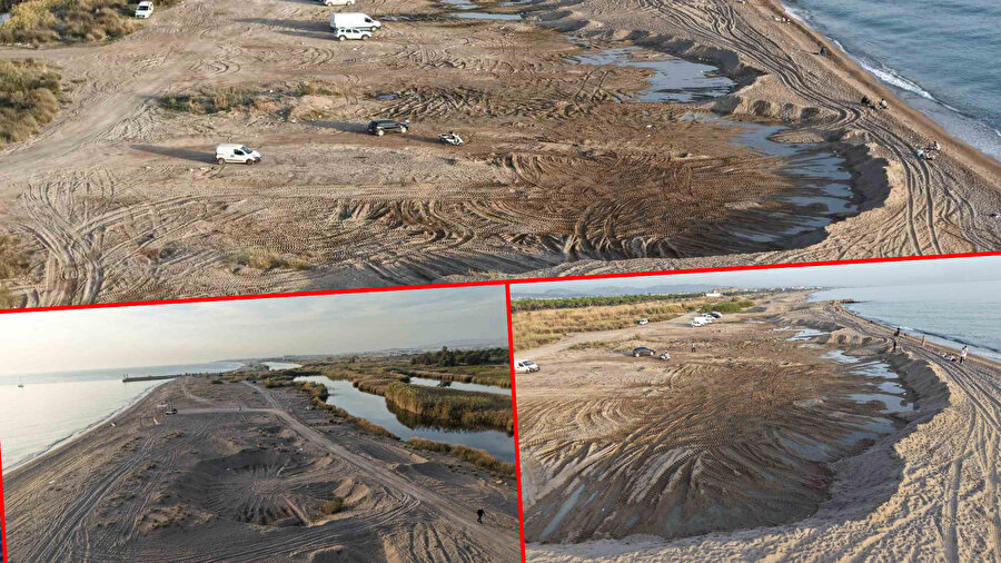 Adeta tüm sahili çaldılar! Turizm cennetinin içler acısı hali