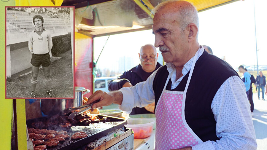 Yıllarca Kayserispor formasını terlettiği stadyumda köfte satıyor: 'Bu iş baba mirası'