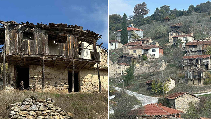 450 yıllık köy hayalet köye dönüştü: Köyde sadece 4 kişi yaşıyor