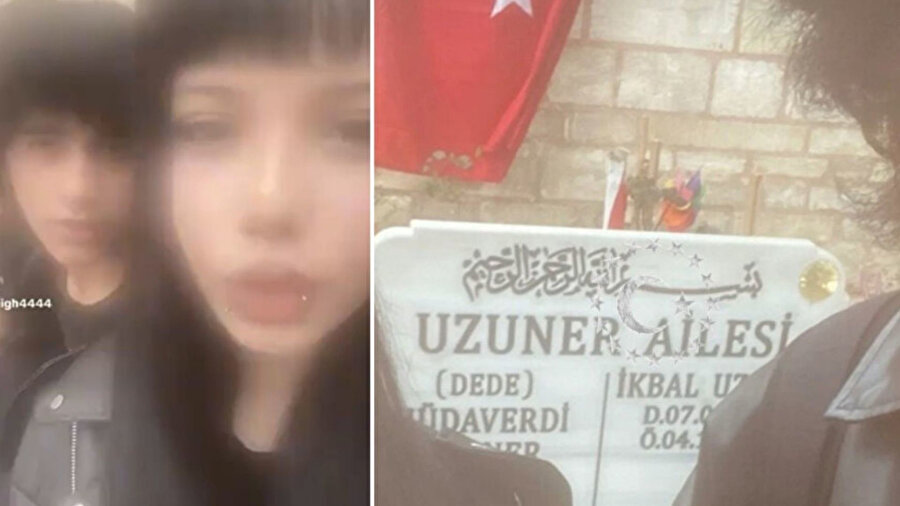 İkbal Uzuner’in mezarında uygunsuz hareketler