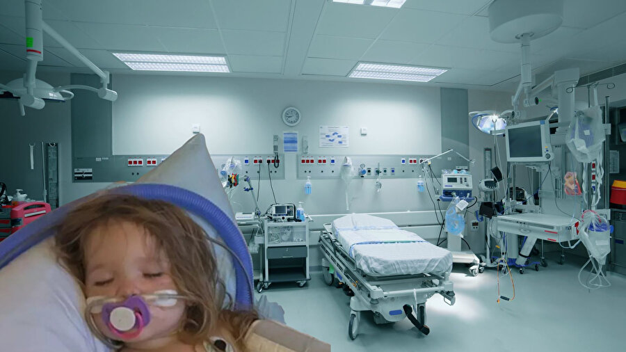 Talihsiz çocuğa RSV teşhisi kondu.