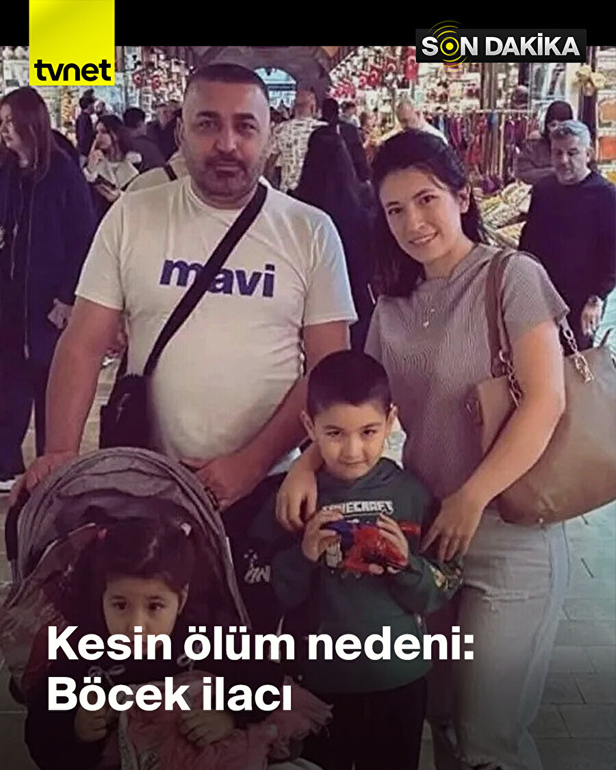 Ölümlerinin altından böcek ilacı çıktı