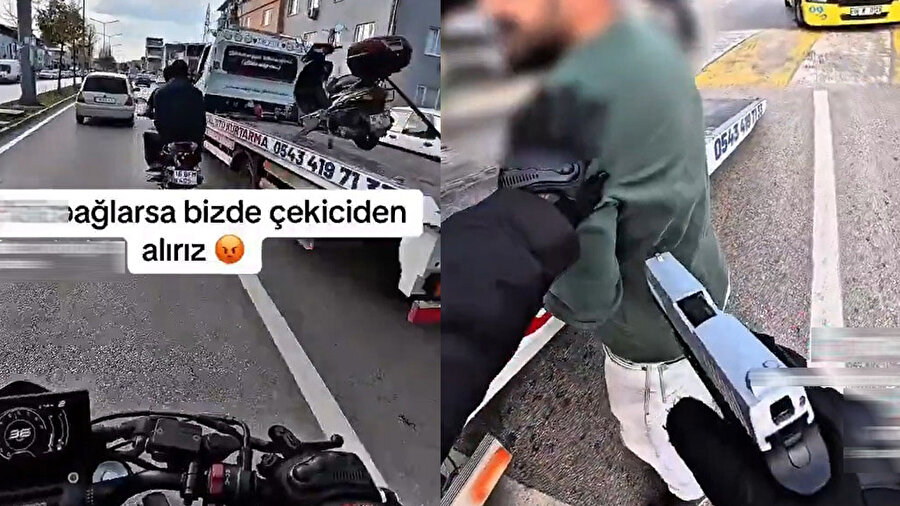​&quot;Polis bağlarsa bizde çekiciden alırız&quot; diyerek sosyal medyadan paylaştılar: 4 kişi gözaltında