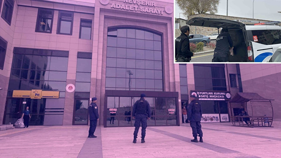 Eşini adliye çevresinde pompalı tüfek ile bekledi