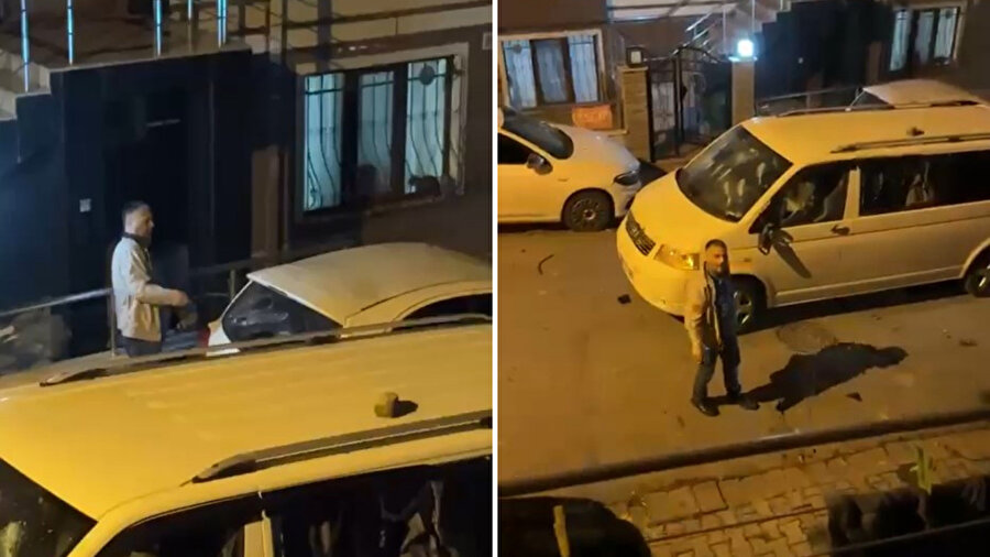 ​Ümraniye’de intikam öfkesi: Eşinin ve komşunun aracını yıktı