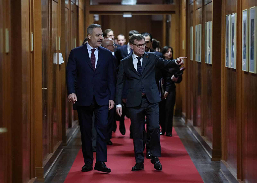 Bakan Fidan, Alman mevkidaşı Wadephul ile görüştü