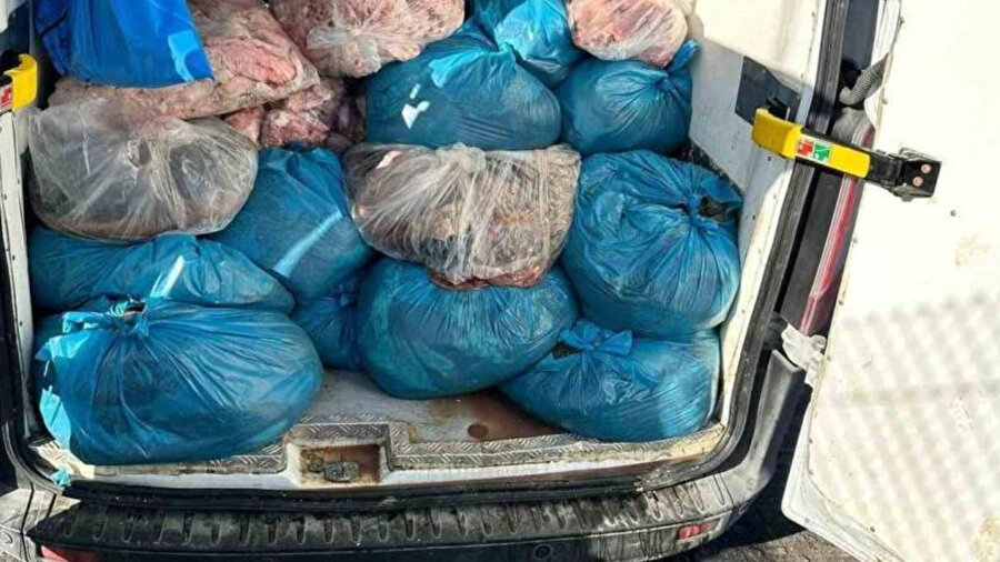 Tekirdağ Ergene’de kaçak sakatat operasyonu