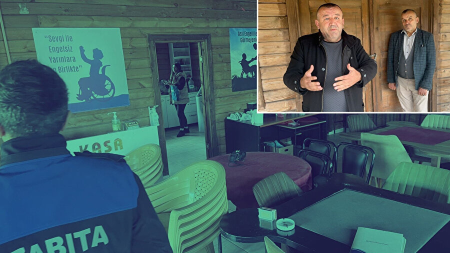 Okey oynandığı gerekçesiyle mühürlendi