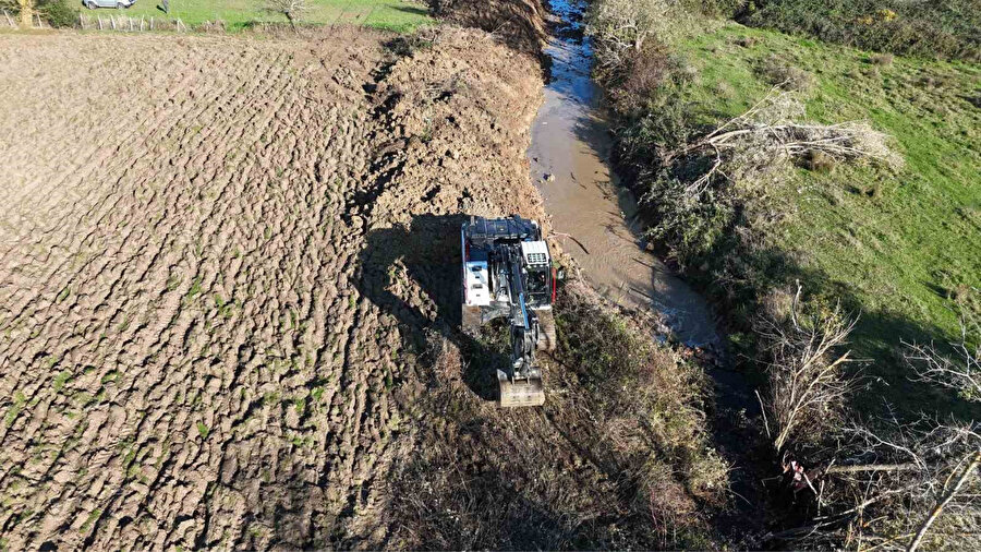Sinop'ta sel kabusu tarih oluyor: DSİ o köyde çalışmalara başladı
