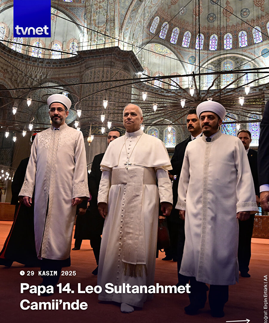 Papa İstanbul gezisine devam ediyor