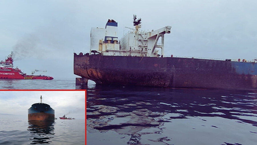  KAIROS gemisindeki yangın söndürüldü