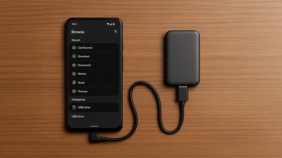 Android internetsiz yedekleme