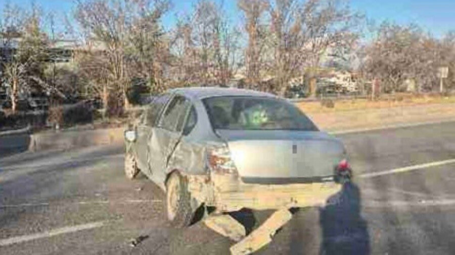 Konya'da hatalı sollama kazası: Kamyona arkadan çarptı, iki kişi yaralandı