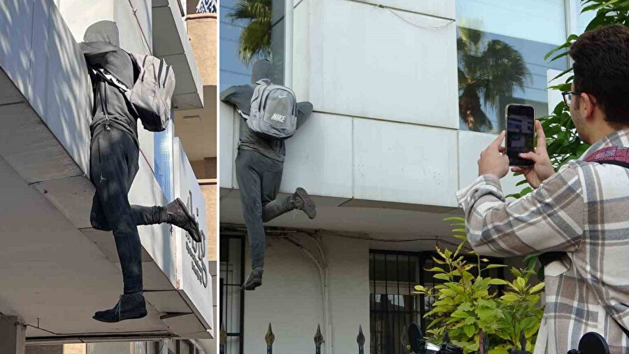 Yıllardır herkesi kandırıyor! Mersin'deki o pencereyi gören hemen polisi arıyor