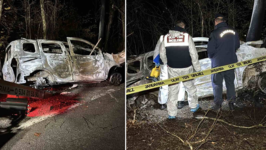 Safranbolu’da yürek yakan kaza: Araç alev aldı, sürücü yanarak can verdi