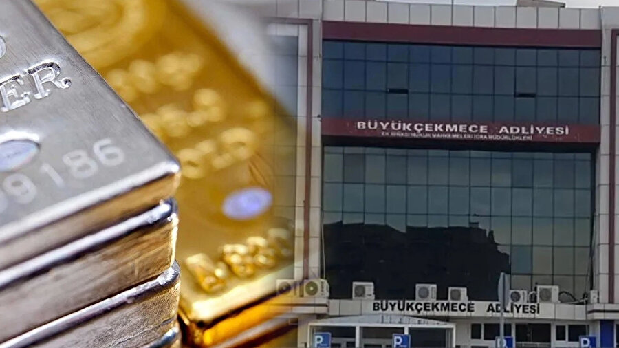 25 kilo altın ve 55 kilo gümüş ile kayıplara karıştı: Büyükçekmece Adliyesi'nde büyük vurgun