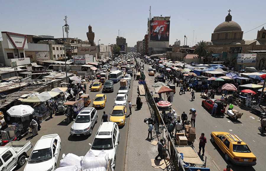 Irak nüfusunun üçte birini 0–14 yaş grubu oluşturuyor.
