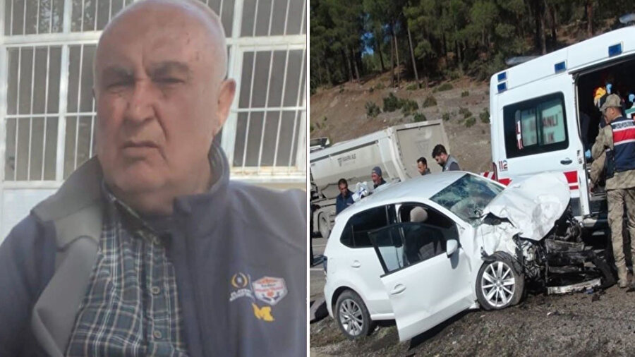 Hastanede anjiyo oldu, dönüş yolunda kazada öld