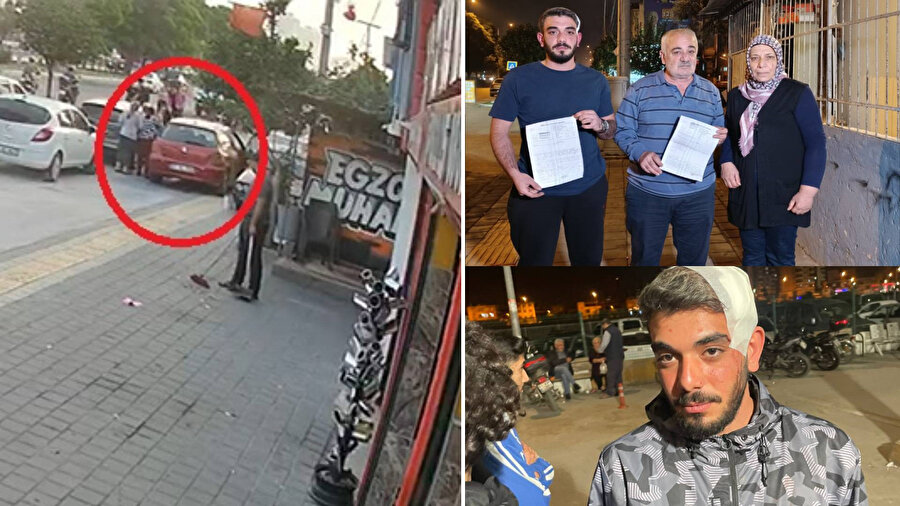 İki ay arayla komşuları tarafından darbedildiler.