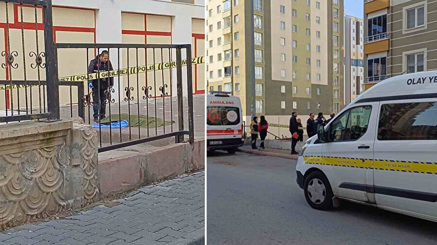  Kayseri’de 8. kattan düşen kadın öldü.