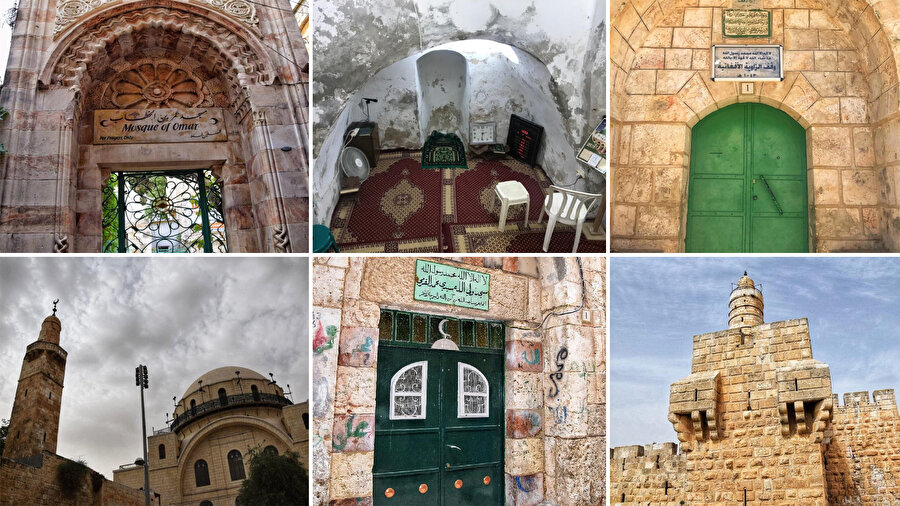 Kudüs'ün mescitleri.