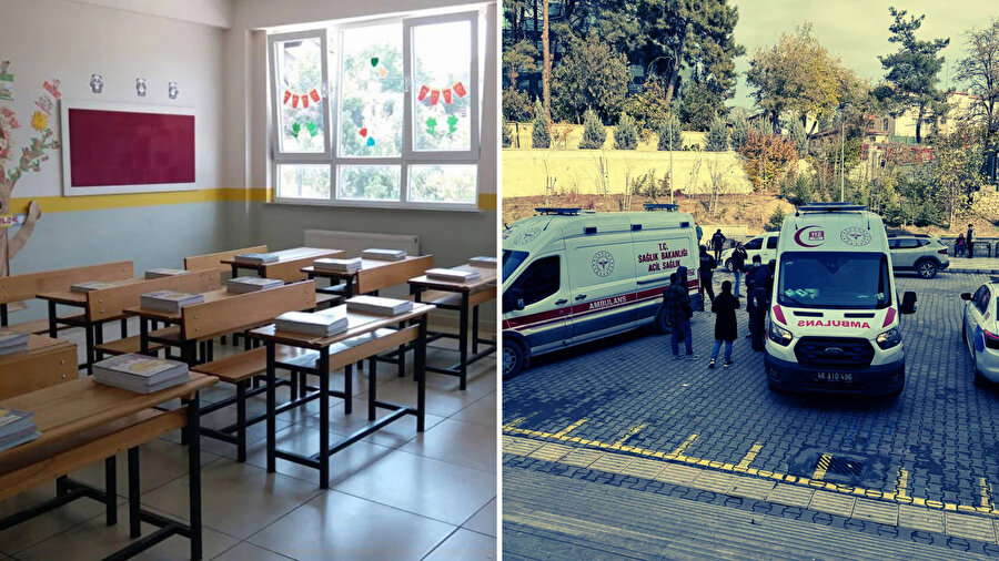 Kahramanmaraş’ta okulda gizemli koku alarmı