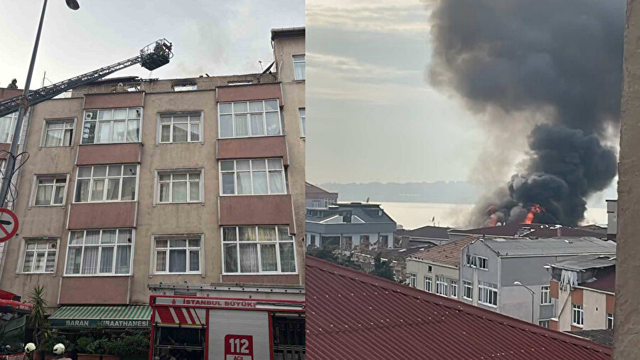 İstanbul’da korku dolu anlar! Alevler göğü sardı, peş peşe patlama sesleri duyuldu