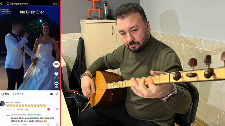 Önce alkışladı sonra dava açtı: Düğünlerinde şarkı söyleyen çiftten Ankaralı Coşkun'a uzlaşma çağrısı