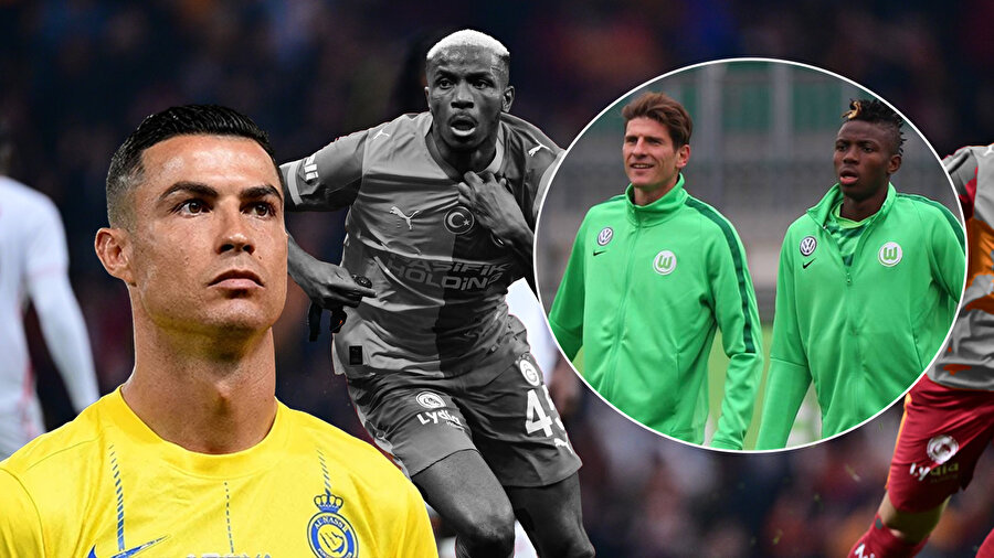 Osimhen'den çok özel Mario Gomez ve Ronaldo itirafları: En ölümcül santrfor