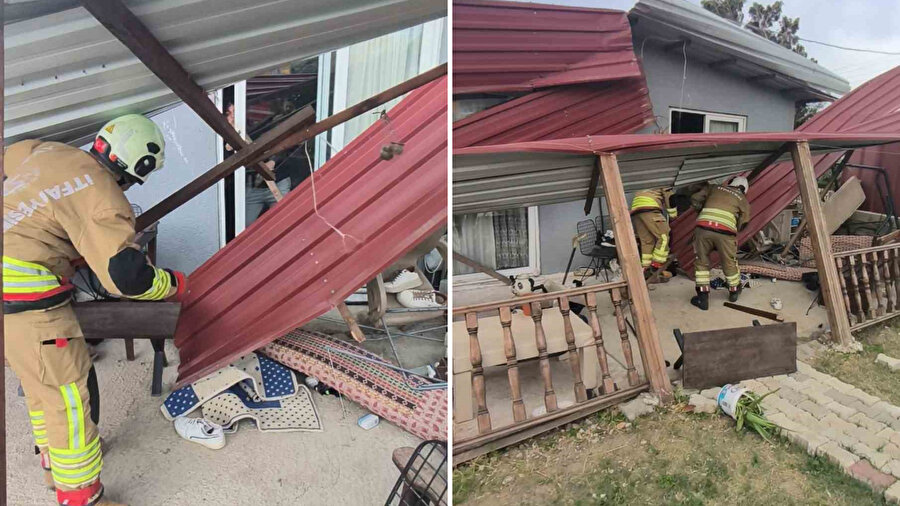 Hatay’da evde mahsur kalan 3 kişi kurtarıldı