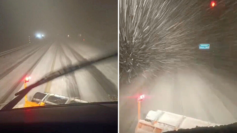 ​Antalya-Konya yolunda kar alarmı! Sürücüler dikkat: Alacabel beyaza büründü