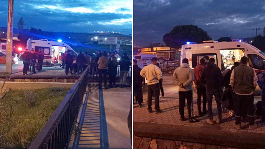 Balıkesir’de sanayi çıkışında can pazarı! Otomobille çarpışan motosikletteki iki kişi ağır yaralandı