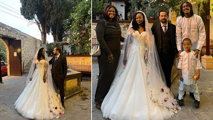 Aşk sınır tanımadı: Adanalı damat, Afrikalı gelinle Türk geleneklerine göre evlendi