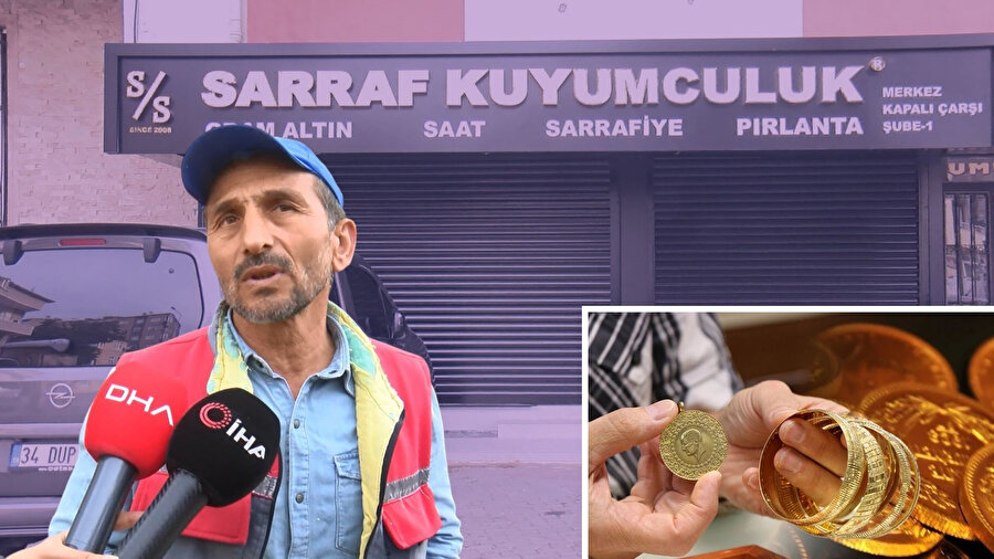 Milyonluk altınları toplayıp sırra kadem bastı