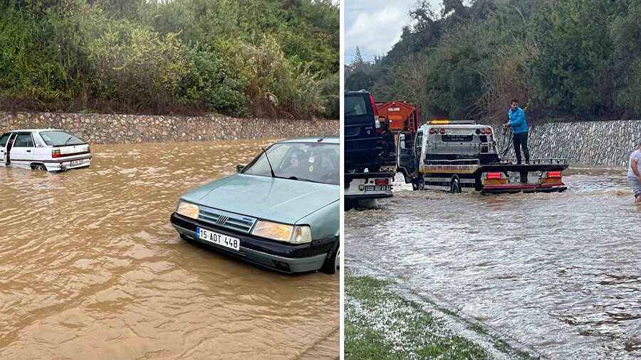 Alanya'da sağanak felaketi