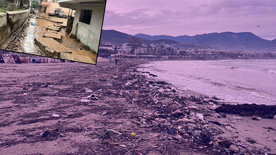 Dakikalar içinde hayat felç oldu: Alanya'da sağanak hasarının boyutu ertesi gün ortaya çıktı!