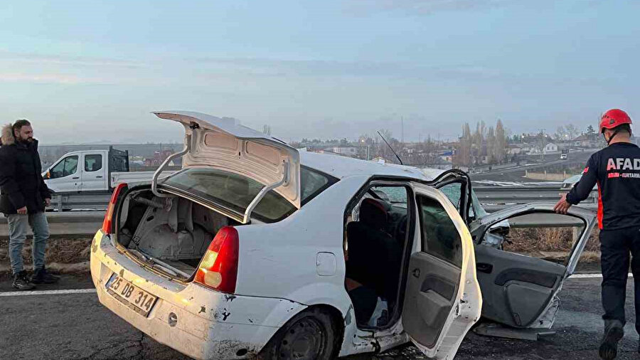 Kars'ta feci kaza: Üç kişi yaralandı