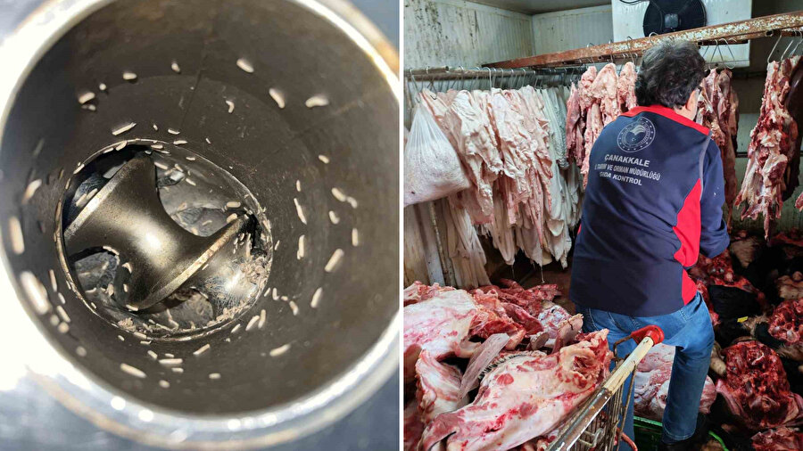 Çanakkale’de gıda denetiminde mide bulandıran görüntü