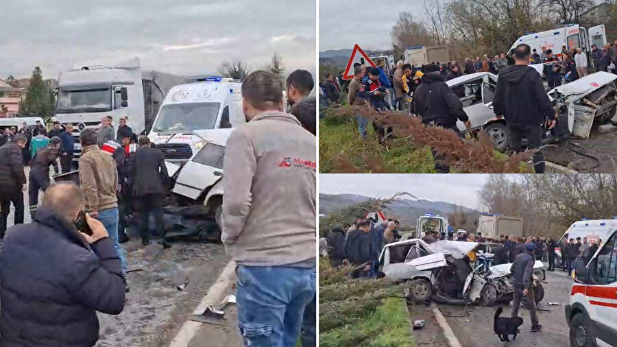 Otomobilin kamyonla çarpışıp ikiye bölündüğü kazada ölü sayısı 2’ye çıktı.