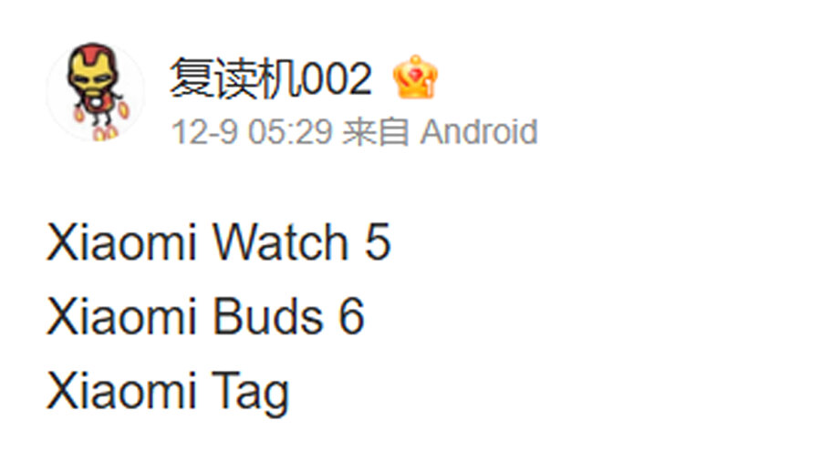 Xiaomi Tag takip cihazı