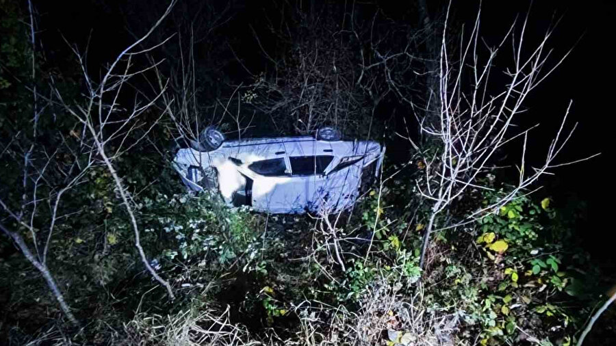 Artvin'de can pazarı: Otomobil uçuruma yuvarlandı, 4 yaralı