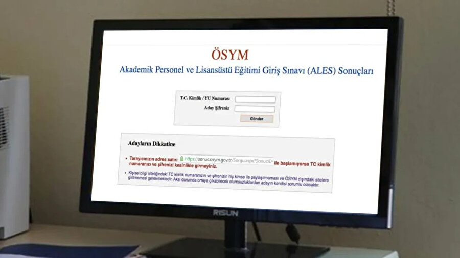 ALES 3 SINAV SONUÇLARI | 2025 ALES sonuçları nasıl öğrenilir? ALES 3 sonuçları açıkladı: ÖSYM ALES/3 sınav sonucu sorgulama ekranı