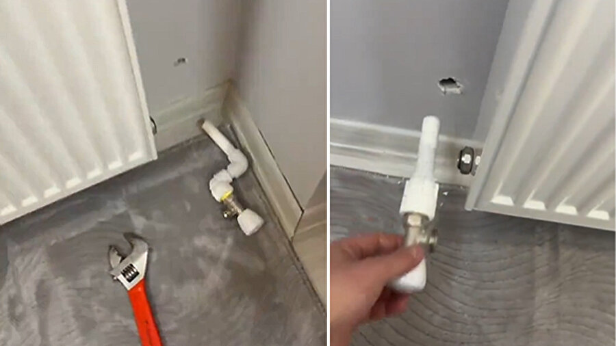 Isınmayan peteğin arkasından göstermelik tesisat çıktı