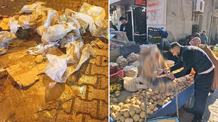 “Bu kadarına da pes” dedirten manzara: Pazarcılara ceza kesildi