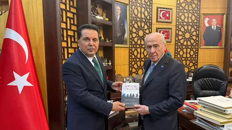 Devlet Bahçeli Ahmet Özer’i kabul etti