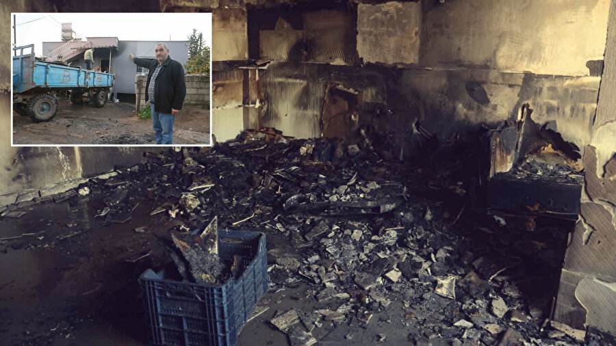 Mutfakları yanıp kül oldu